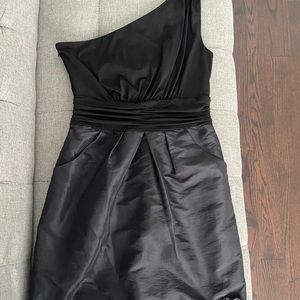 Max & Cleo one shoulder dress with pockets